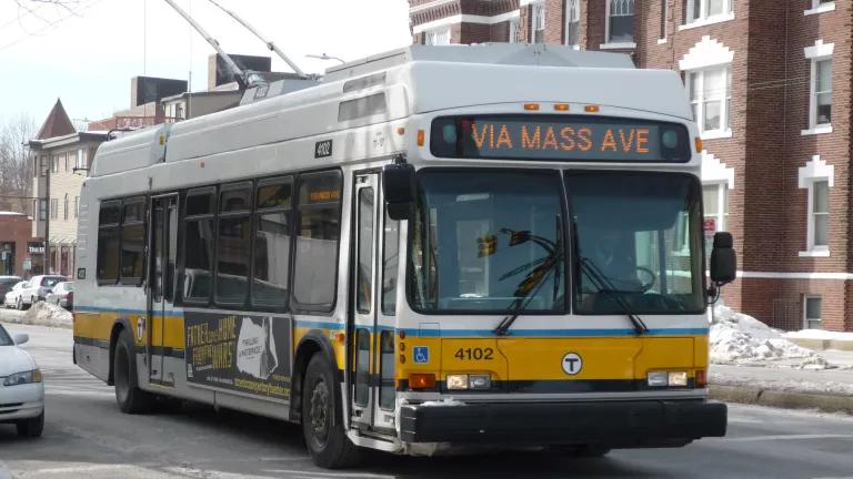 MBTA bus
