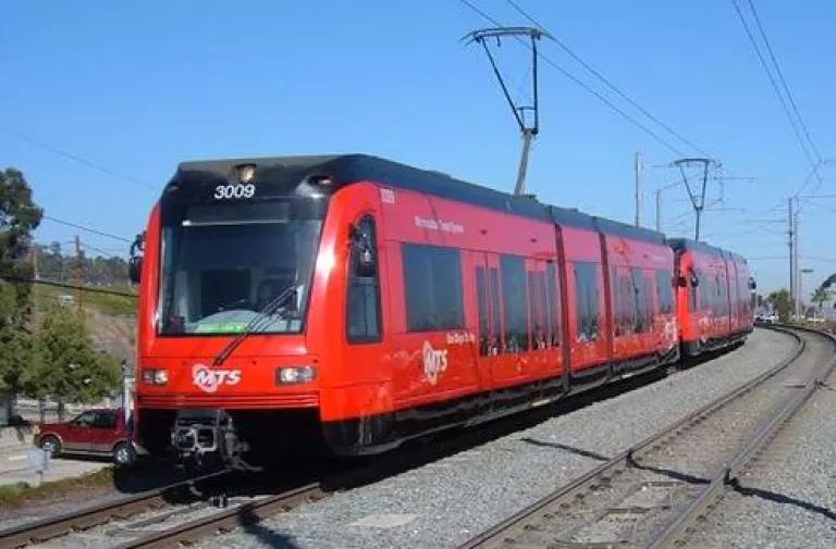 Rail in San Diego
