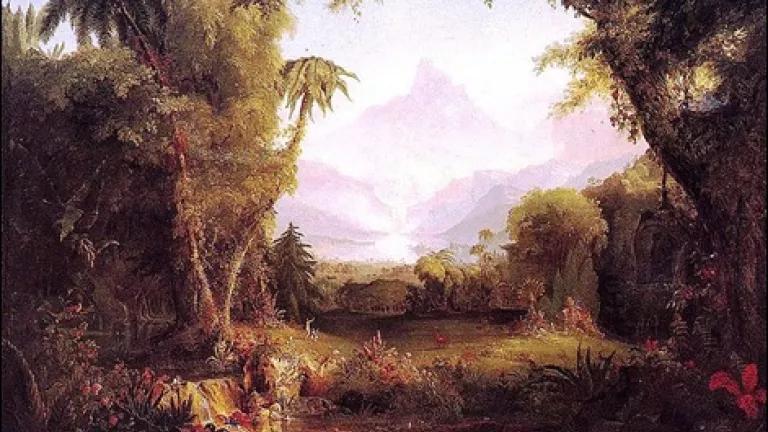 Thomas Cole, The Garden of Eden (1828)