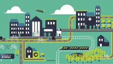 Infographic: Clean and Modern Transportation in the City